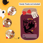 Halloween DIY håndverkskort for barn