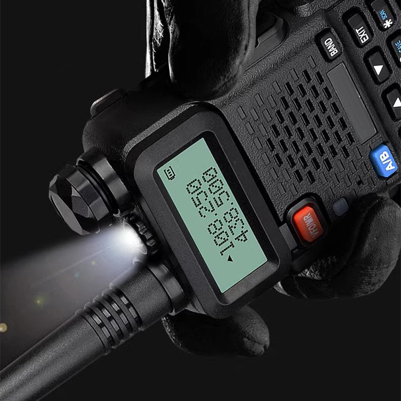 UV-5R amatørradio med lang rekkevidde UV5R radio med dobbelt bånd