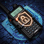 UV-5R amatørradio med lang rekkevidde UV5R radio med dobbelt bånd