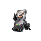 🔥HOT SALE 50% OFF🎁⚡Over 50.000 solgte! 📱Smart 2-i-1 roterende mobiltelefonholder og trådløs lader i bilen⚡
