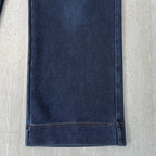 Skinny jeans med rette ben