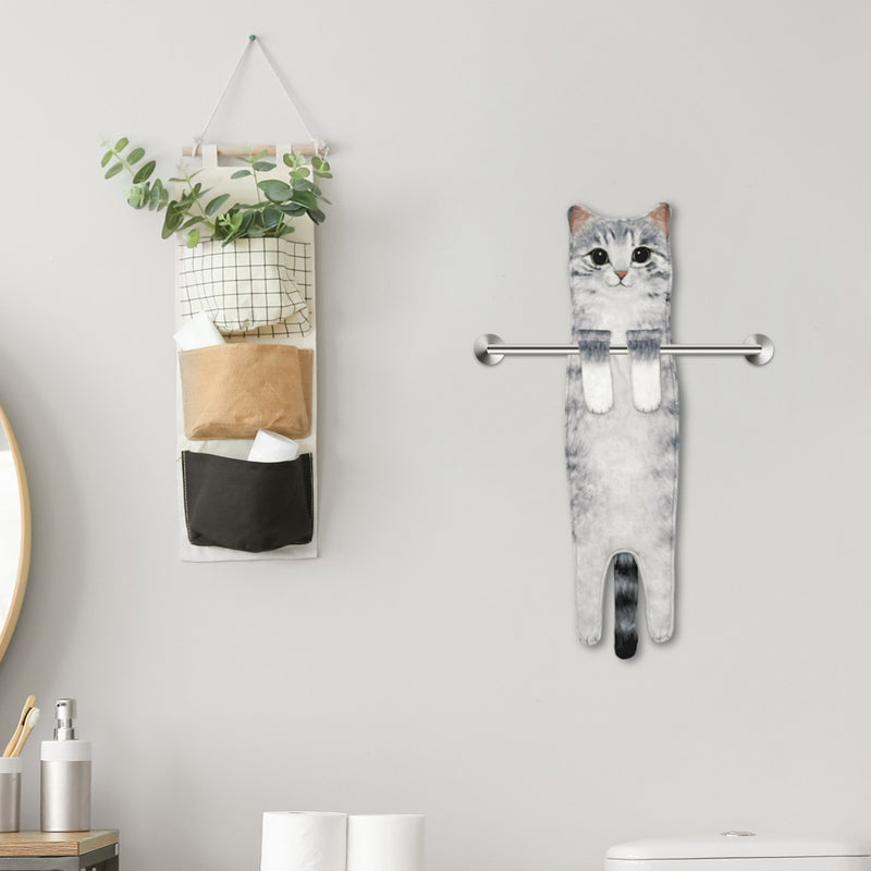 ✨😺Søt kattehåndkle🐾