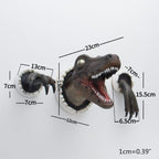 🎉3D-dinosaur-veggdekorasjon🦖
