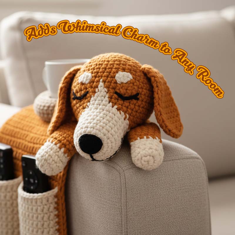 🎁Nyttårssalg 50 % rabatt💖 Søtt hundeformet stolarrangør