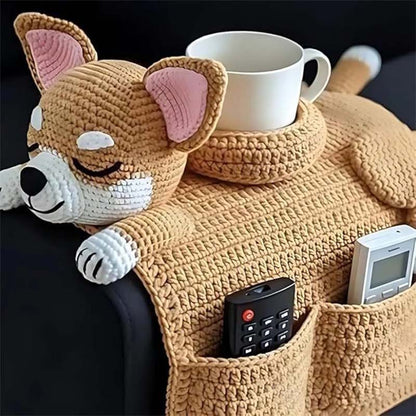 🎁Nyttårssalg 50 % rabatt💖 Søtt hundeformet stolarrangør