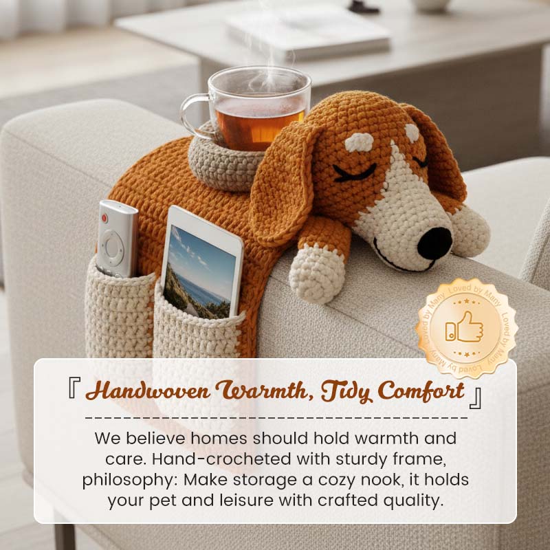 🎁Nyttårssalg 50 % rabatt💖 Søtt hundeformet stolarrangør