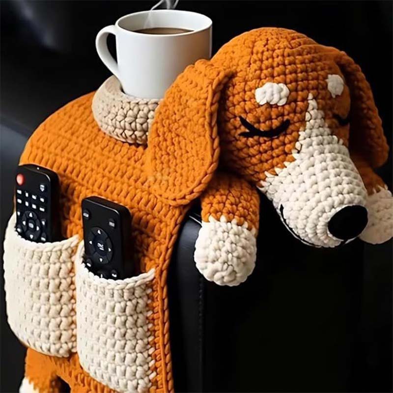 🎁Nyttårssalg 50 % rabatt💖 Søtt hundeformet stolarrangør