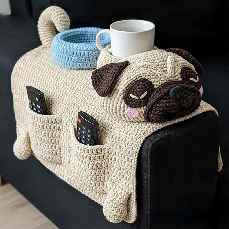 🎁Nyttårssalg 50 % rabatt💖 Søtt hundeformet stolarrangør