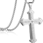 ✝️ «Fadervår»-korshalskjede – Unisex
